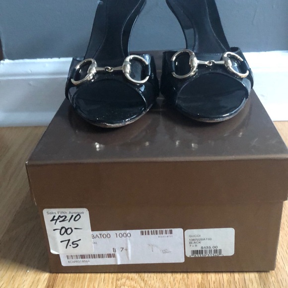 Gucci Open-Toe Heeled Sandals - Picture 2 of 12